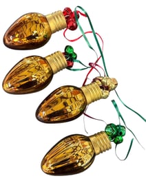 Vintage Marshall Fields Christmas Ornaments