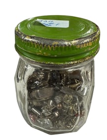 Jar of Single Earrings-Sterling