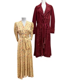 Pair of Amazing Vintage Bathrobes