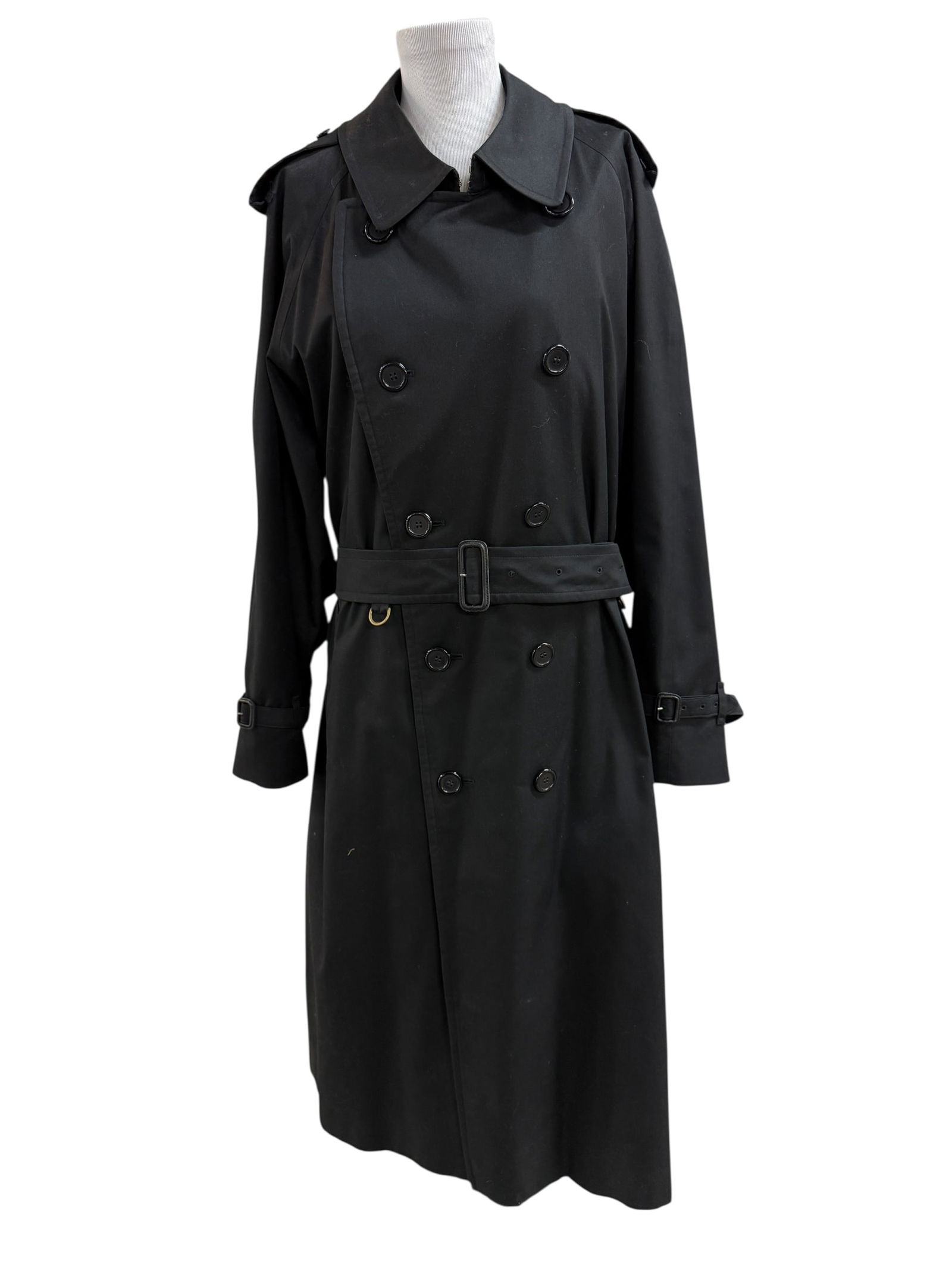 Vintage Burberry's OverCoat: New in 1995. Does not appear to have been worn often, in excellent condition.