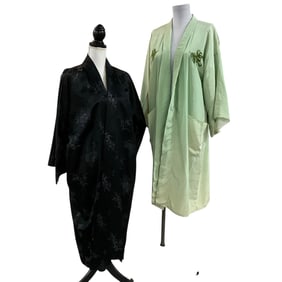 Pair of Vintage Japanese Robes