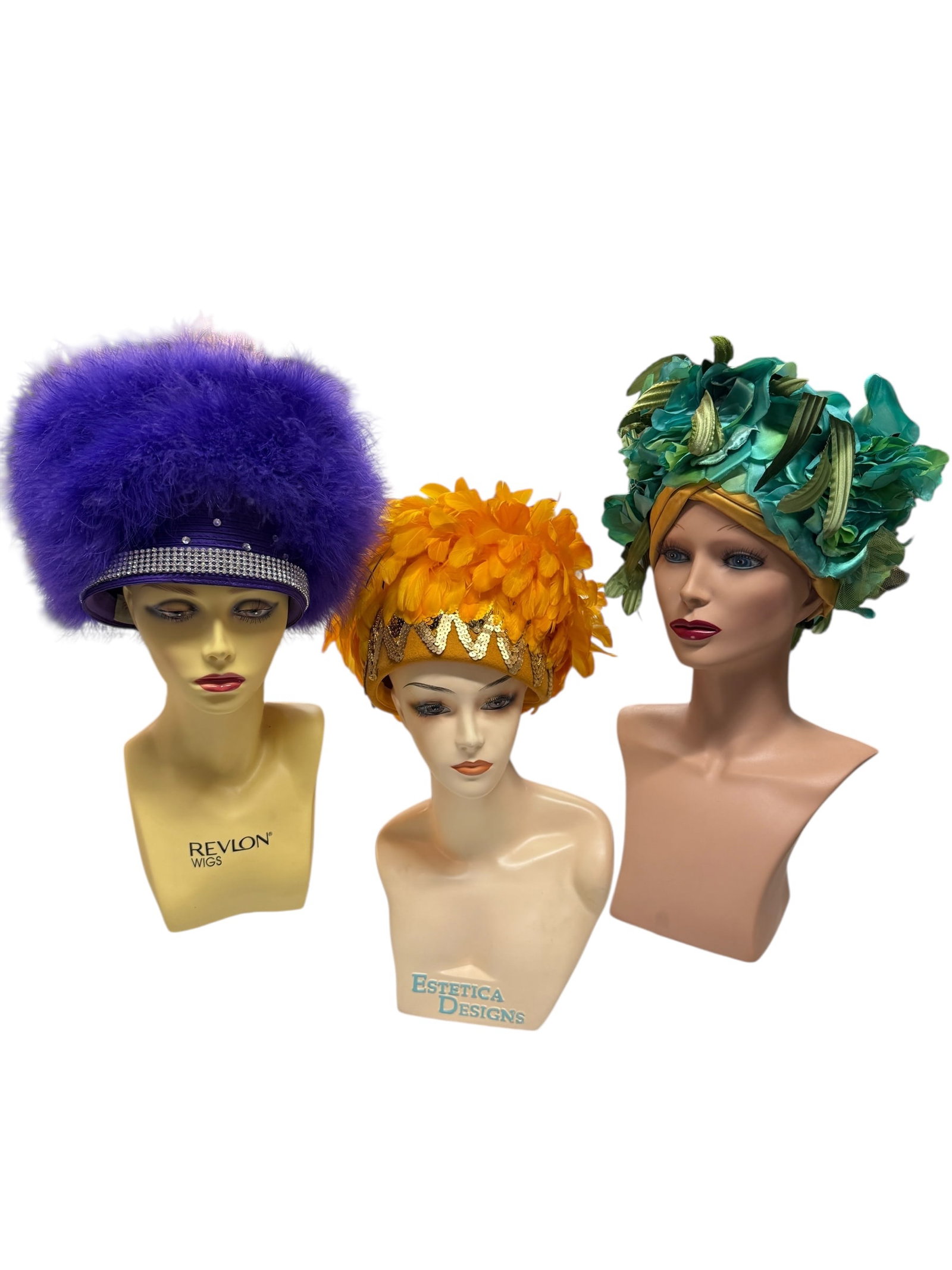 Trio of Funky Hats: Brands include Charms and Mr Hi's.