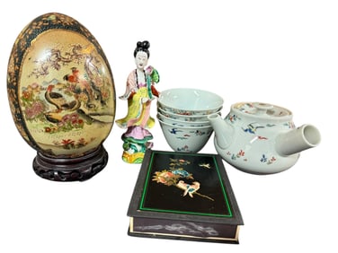 Collection of Asian Influence Decor