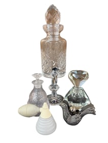 Collection of Vintage Perfume Bottles