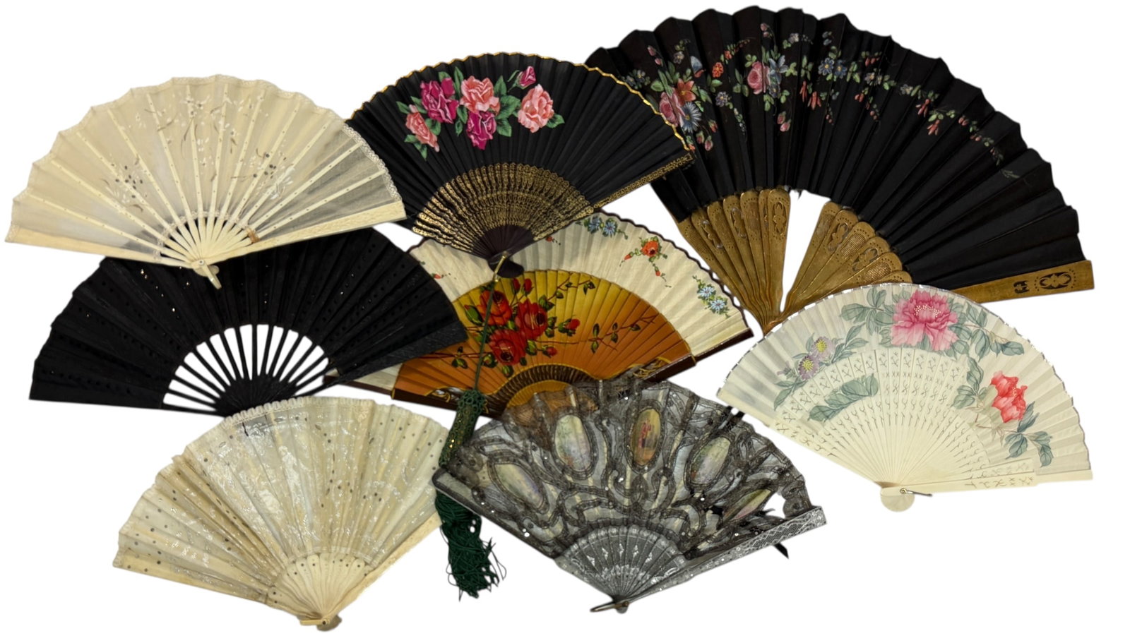 Collection of Vintage Fans (1 of 6)