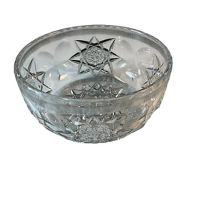 Signed Hawkes Antique Cut Glass Bowl