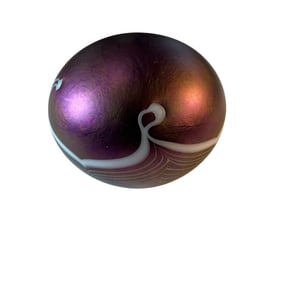 Signed & Dated Terry Crider Paperweight