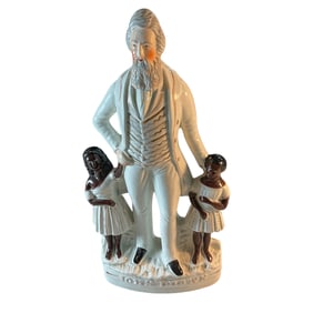 Staffordshire John Brown Abolitionist Figurine, C. 1859