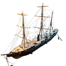 Civil War Era Ship Model