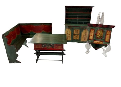 Ruth Pollock Miniature Dollhouse Furniture