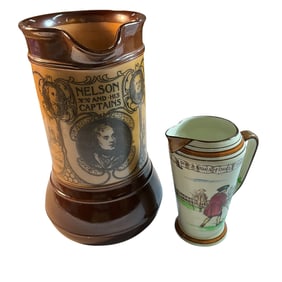 Two Royal Doulton Pitchers