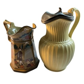 Pair of Vintage Pitchers