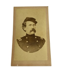 Carte de Visite Photo of an Unknown Civil War Officer