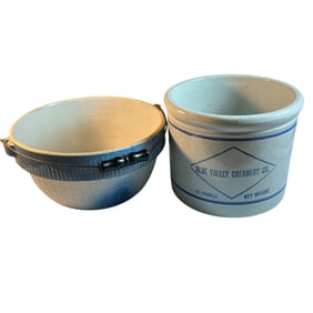 Blue & White Stoneware