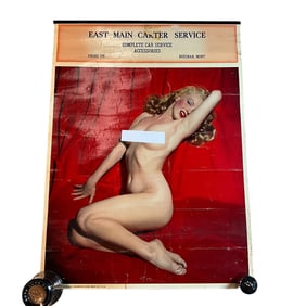 1952 Marilyn Monroe "Golden Dreams" Calendar