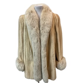 Vintage Fur Car Coat