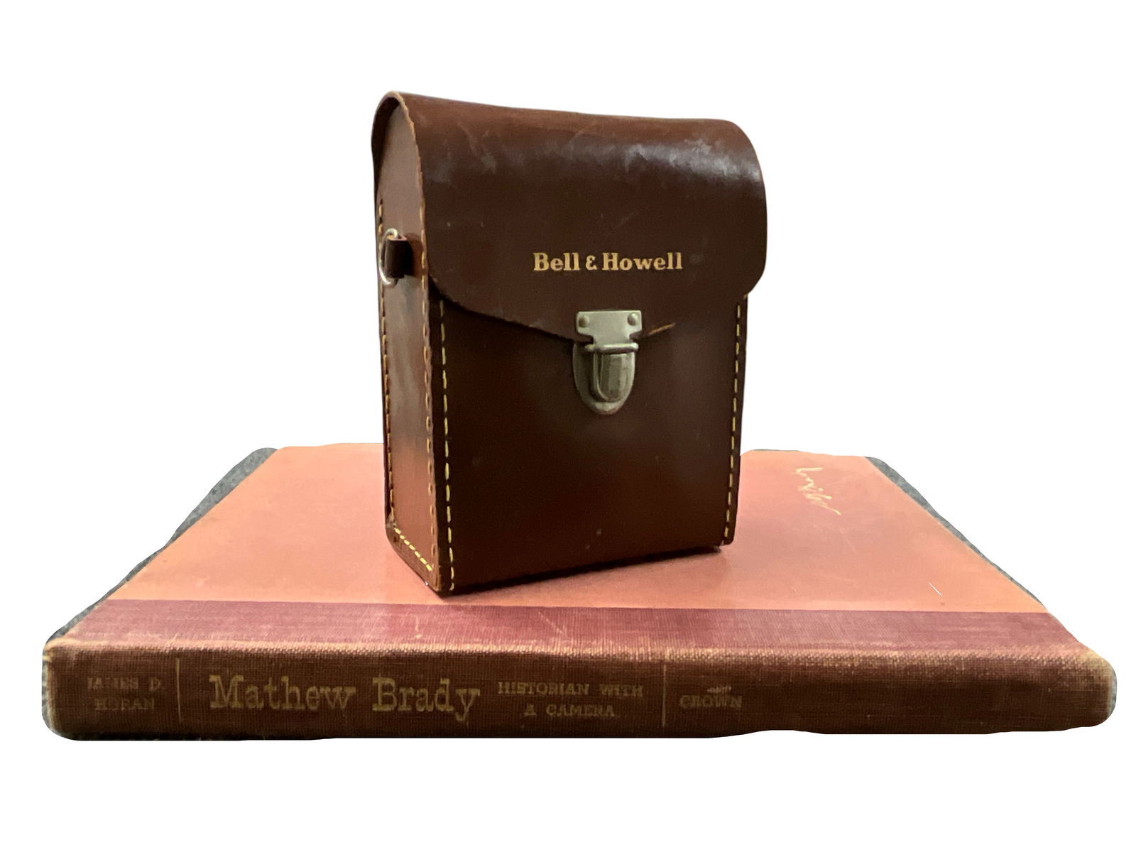 Matthew Brady Photographic Collection and Bell & Howell 8MM Movie Camera: Matthew Brady Photographic Collection and Bell & Howell 8MM Movie Camera. Matthew Brady, Historian With a Camera, Crown Publishers, New York 1955, and a Bell & Howell Model 252 8MM Movie camera with
