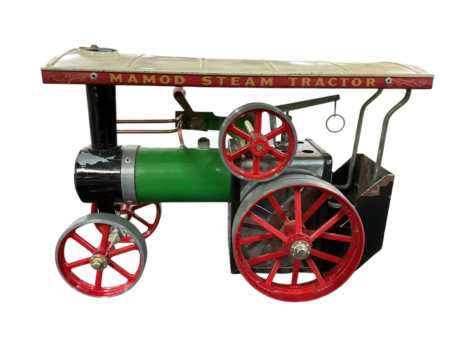 Mamod Toy Steam Tractor, Model TE1 (1 of 5)