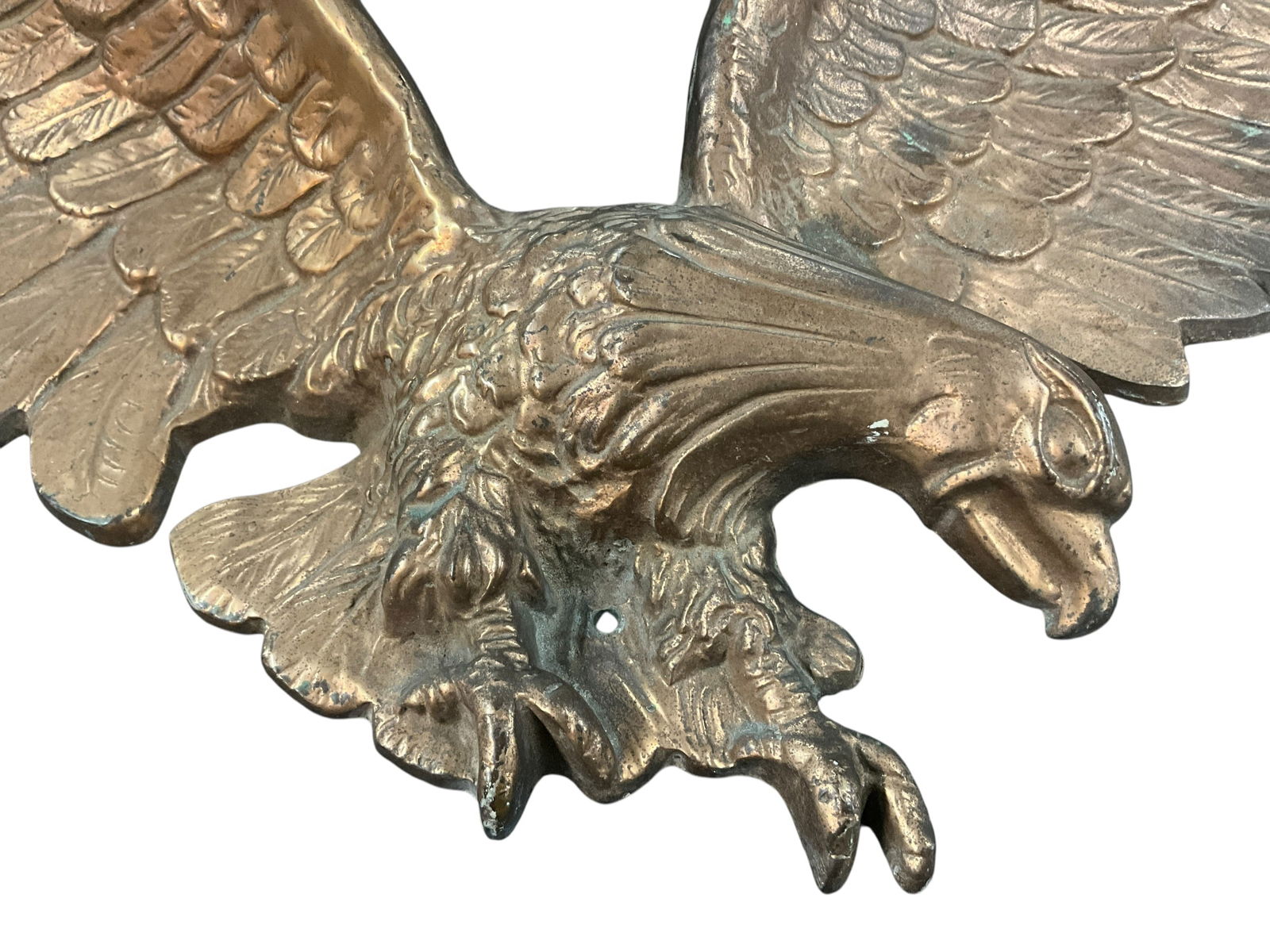 Solid Bronze Eagle Plaque - 2