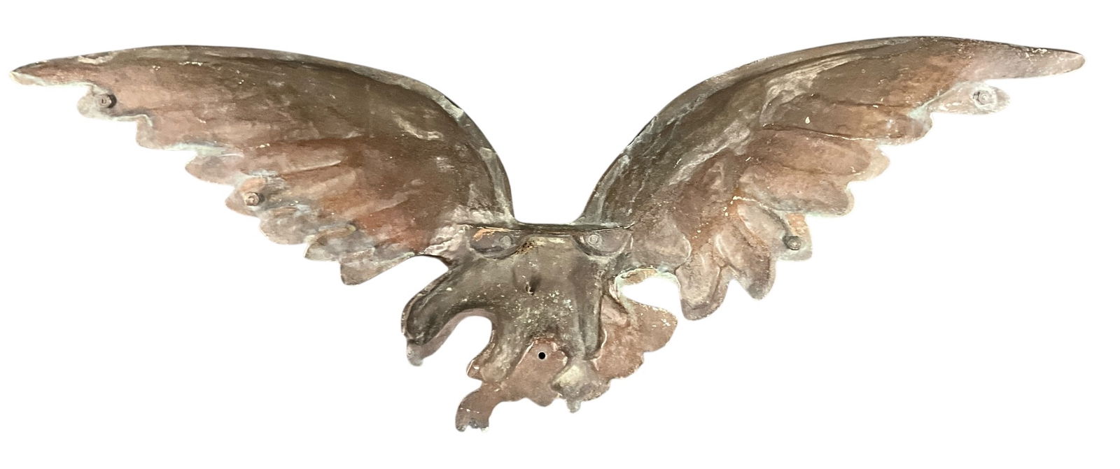 Solid Bronze Eagle Plaque - 4