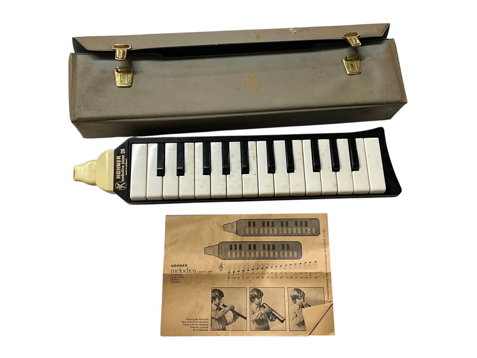 Hohner Melodica: Hohner Melodica, 26 key, 1960's.