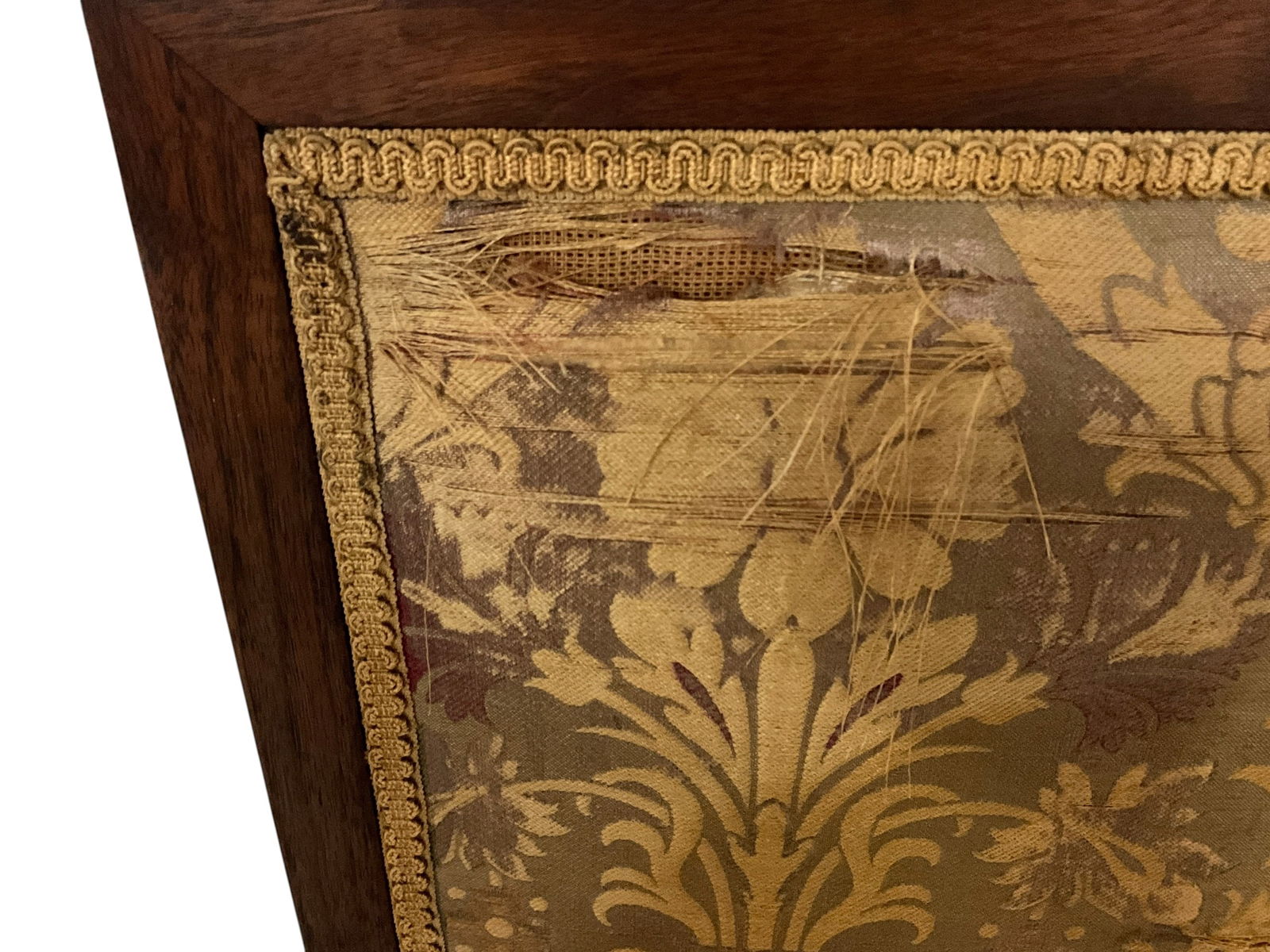 Early Victorian Needlepoint Firescreen - 8