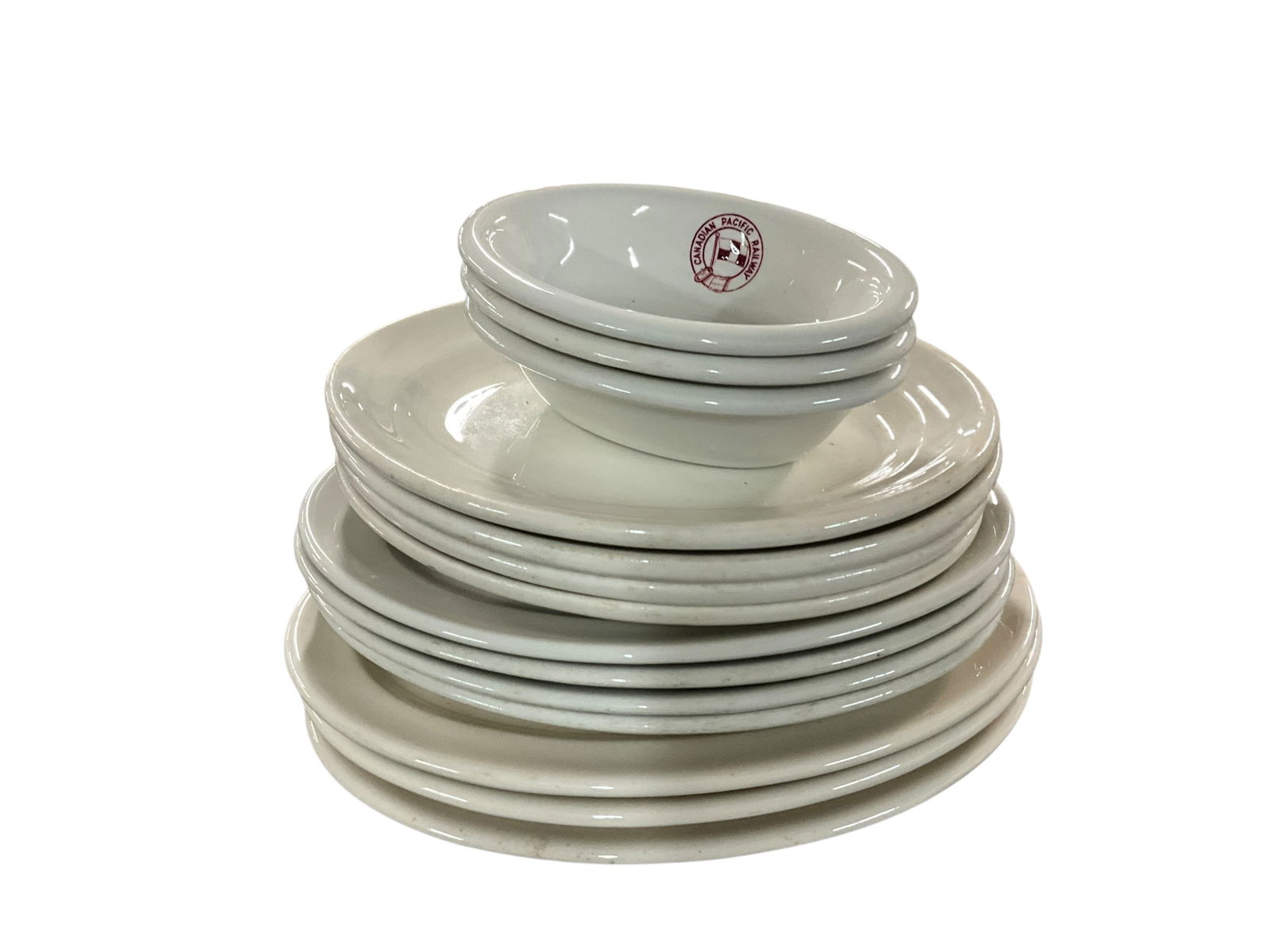 SS Keewatin Dinnerware: SS Keewatin Dinnerware. SS Keewatin is a passenger liner which once once travelled between Port Arthur/Fort William (now Thunder Bay) on Lake Superior and Port McNicoll on Georgian Bay (Lake Huron) in