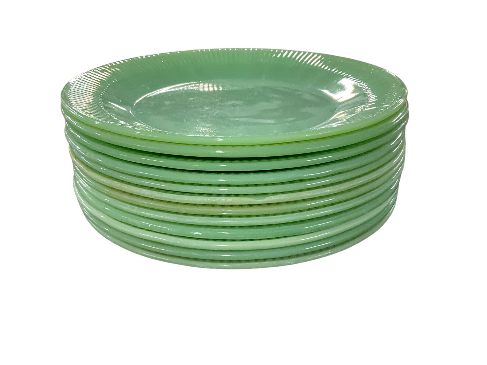 Fire King Jane Ray Pattern Dinner Plates - 2