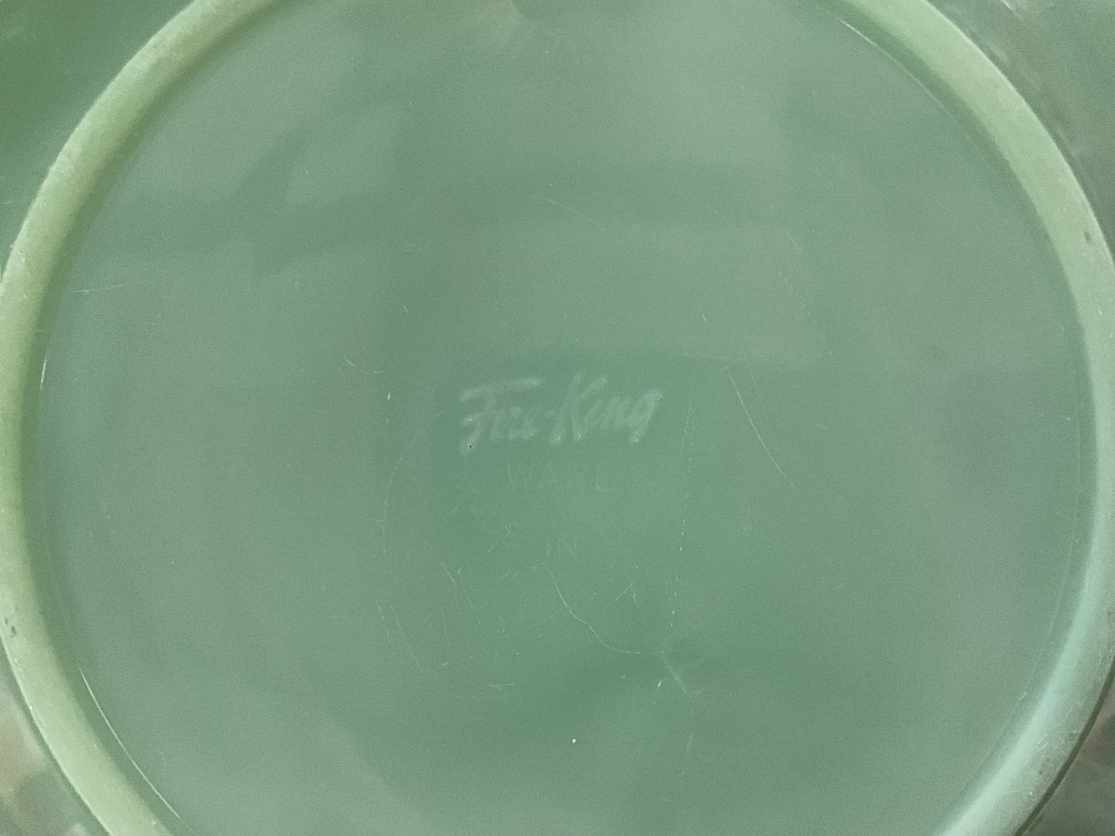 Fire King Jane Ray Pattern Dessert Plates - 4