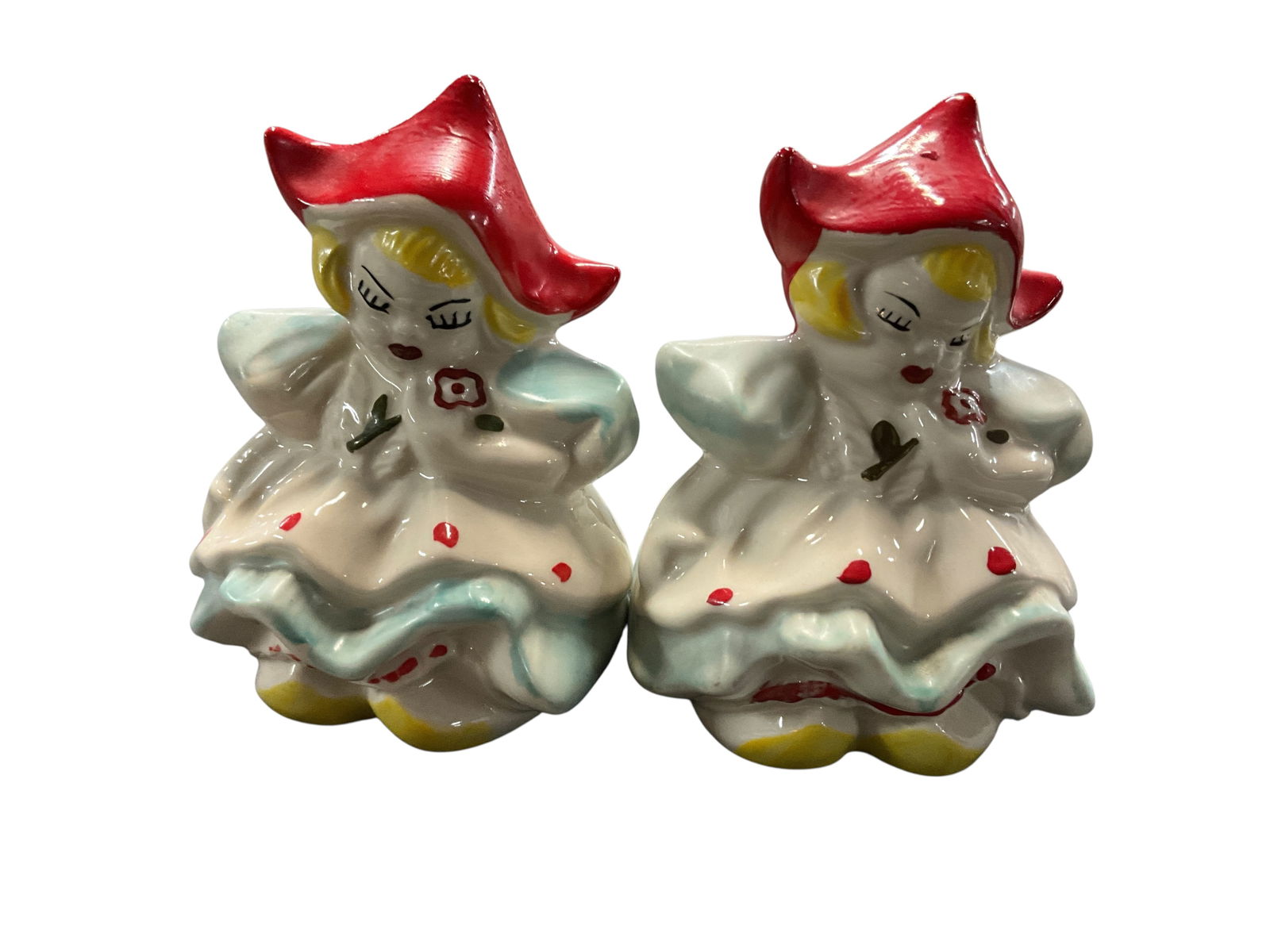 Vintage Dutch Girl S&P: Regal China Dutch Girl S&P. Amazing paint condition. Nice set!