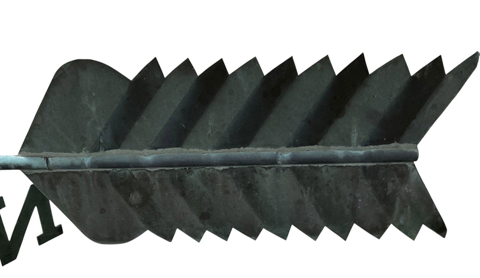 Magnificent Solid Copper Eagle Weathervane - 8