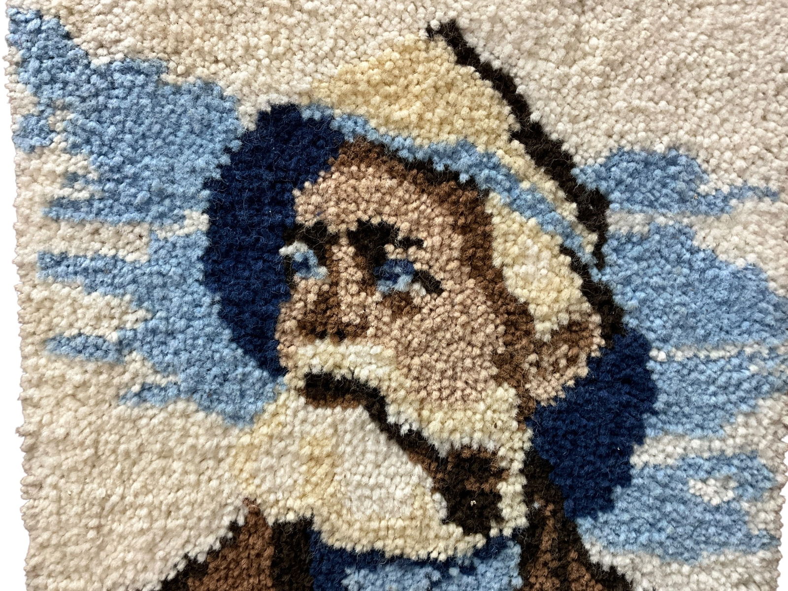 Framed Hooked Rug - 2