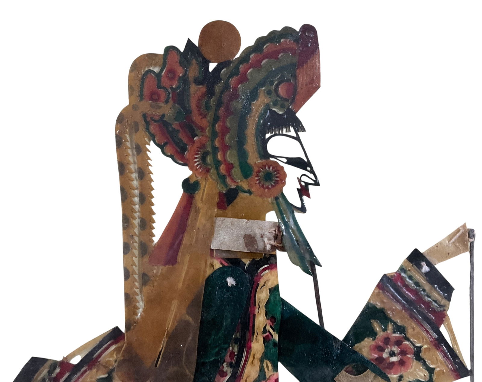 Framed Chinese Shadow Puppet - 3