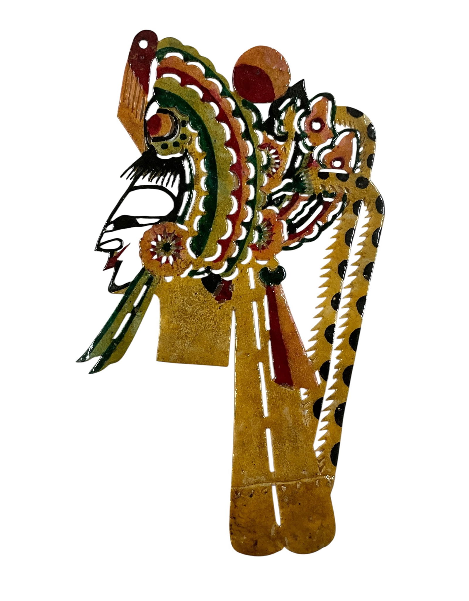 Chinese Shadow Puppet, Plus Puppet Pieces - 4