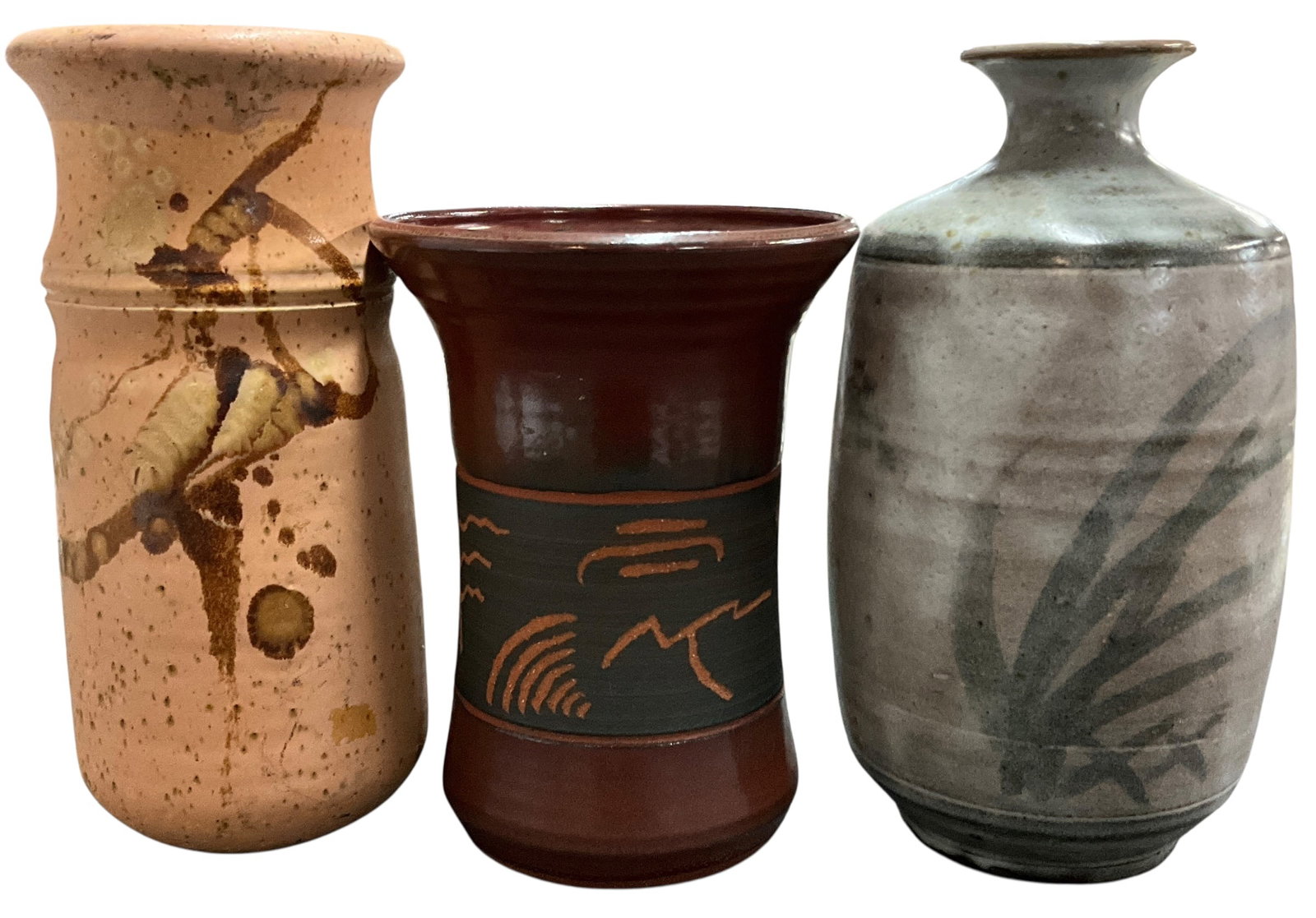 Trio of Ceramic Vases (1 of 8)