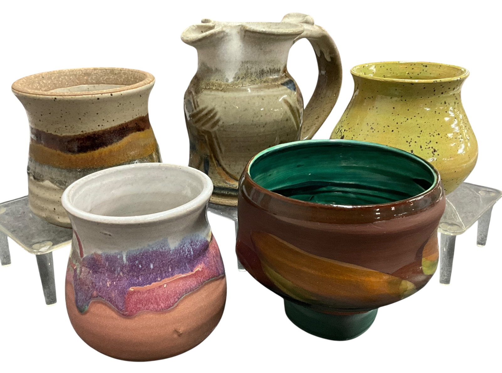 Five Assorted Mugs and Jars (1 of 7)