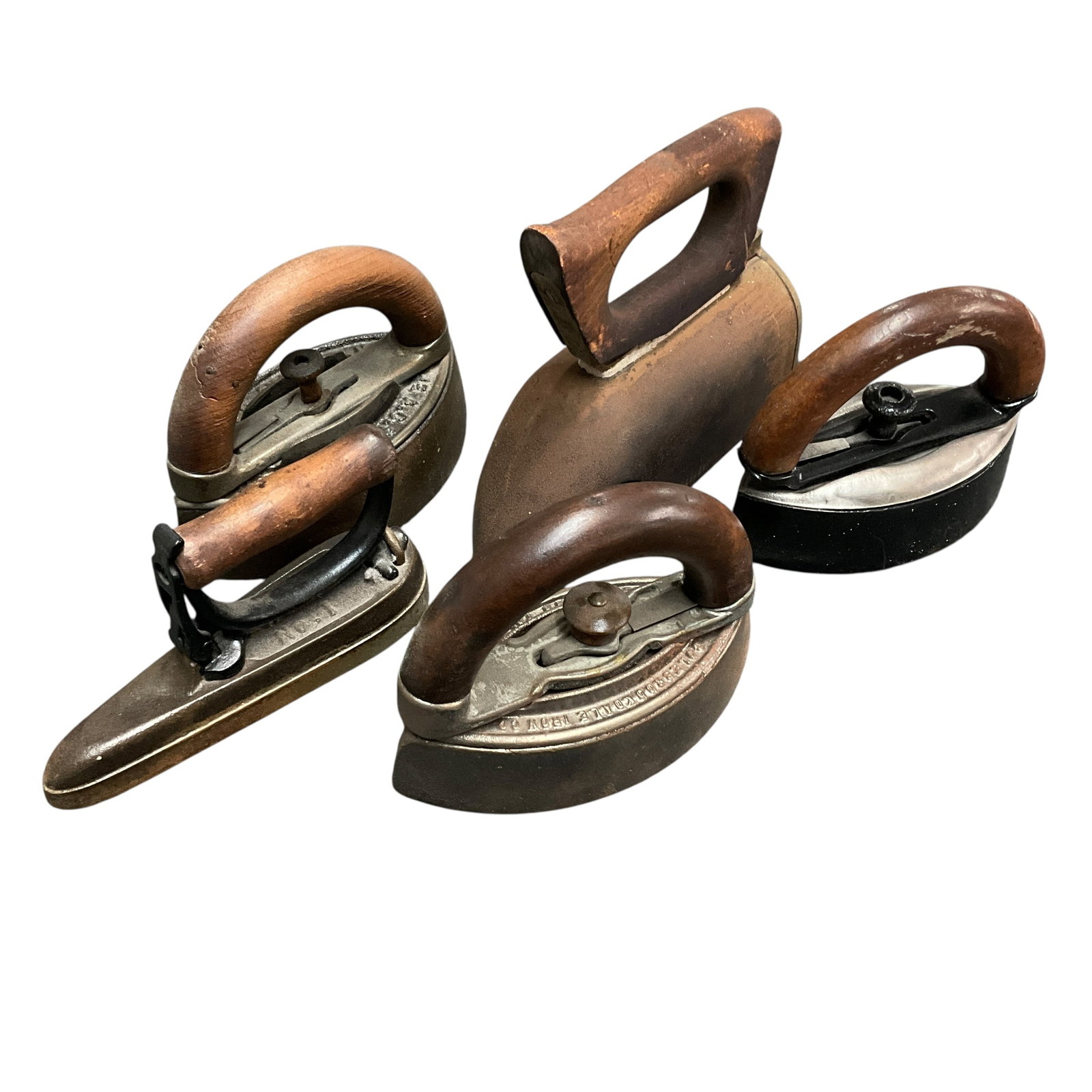 Antique Sad Iron Collection (5 pcs) (1 of 9)