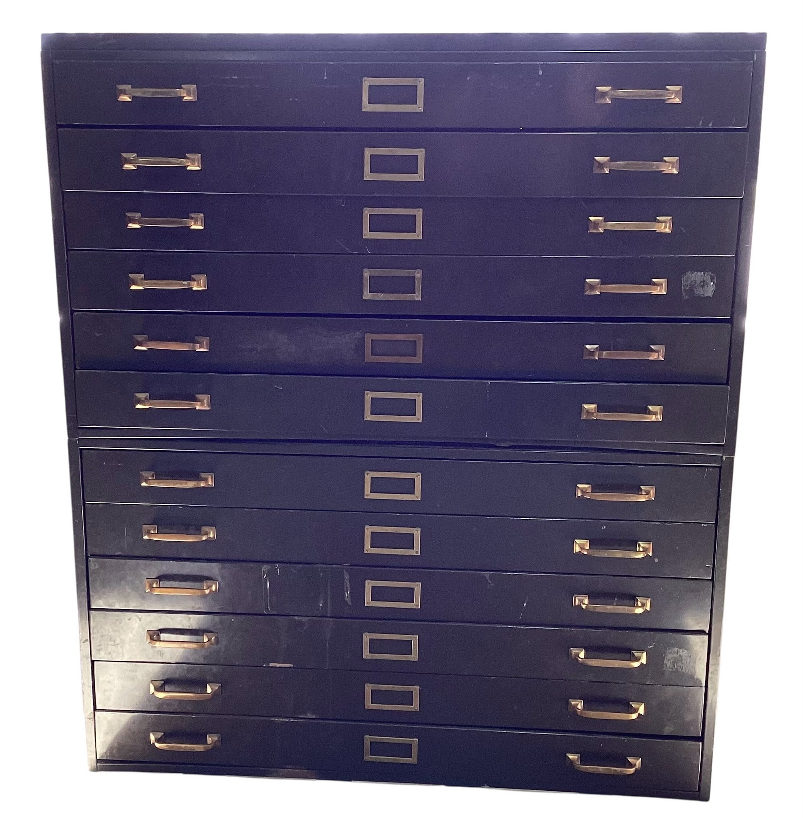 Vintage Mayline Flat File Cabinet / Blueprint Storage Cabinet with 12 Drawers (1 of 7)