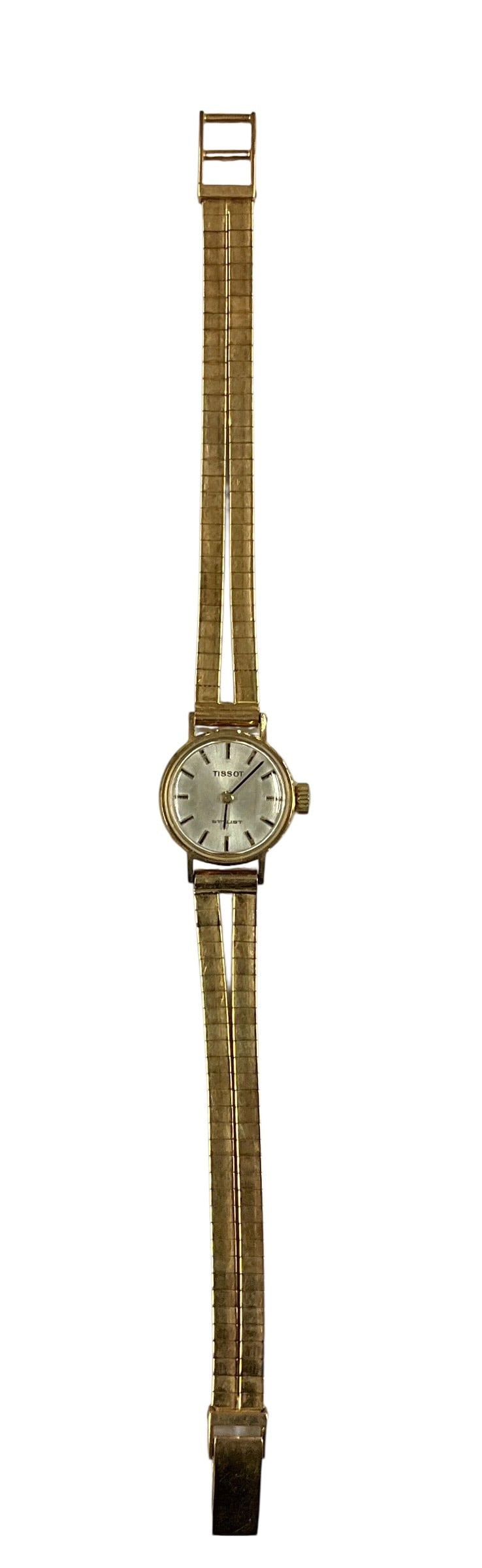 Vintage Tissot Stylist Ladies Wristwatch in 18K Gold (1 of 5)