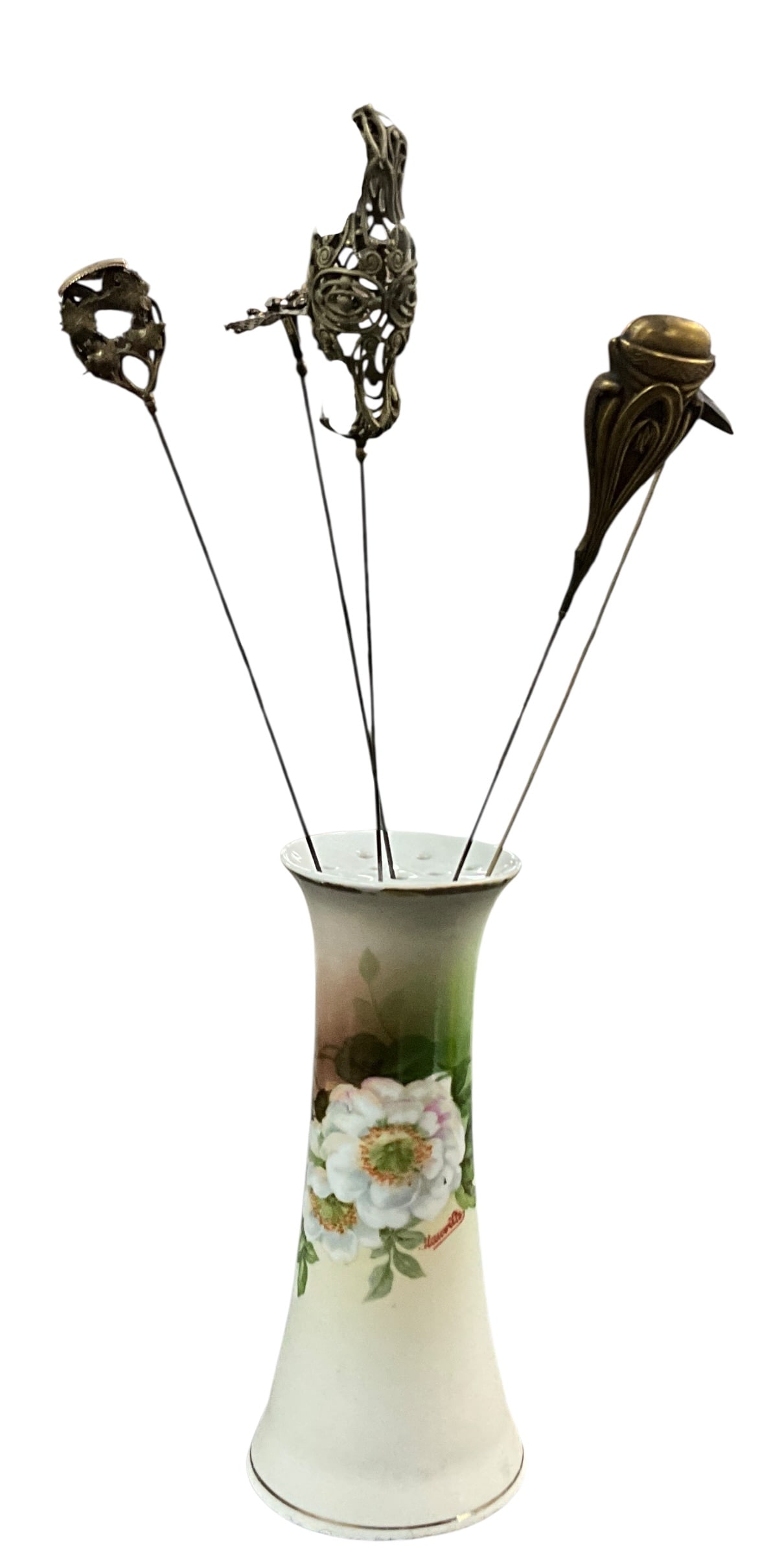RS Prussia Hatpin Holder with Assorted Hatpins (1 of 4)