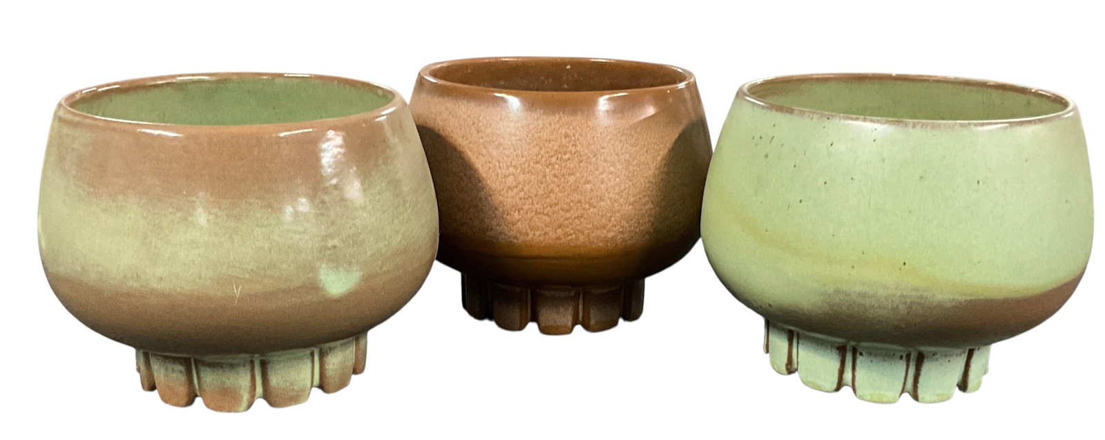 Frankoma Art Pottery Planter Group (3) (1 of 3)