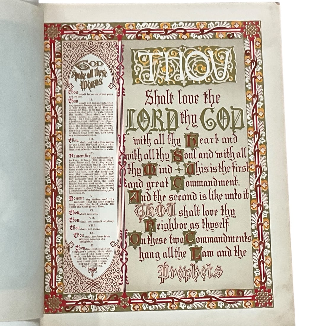 Victorian Parallel Bible with Leather Binding - 5