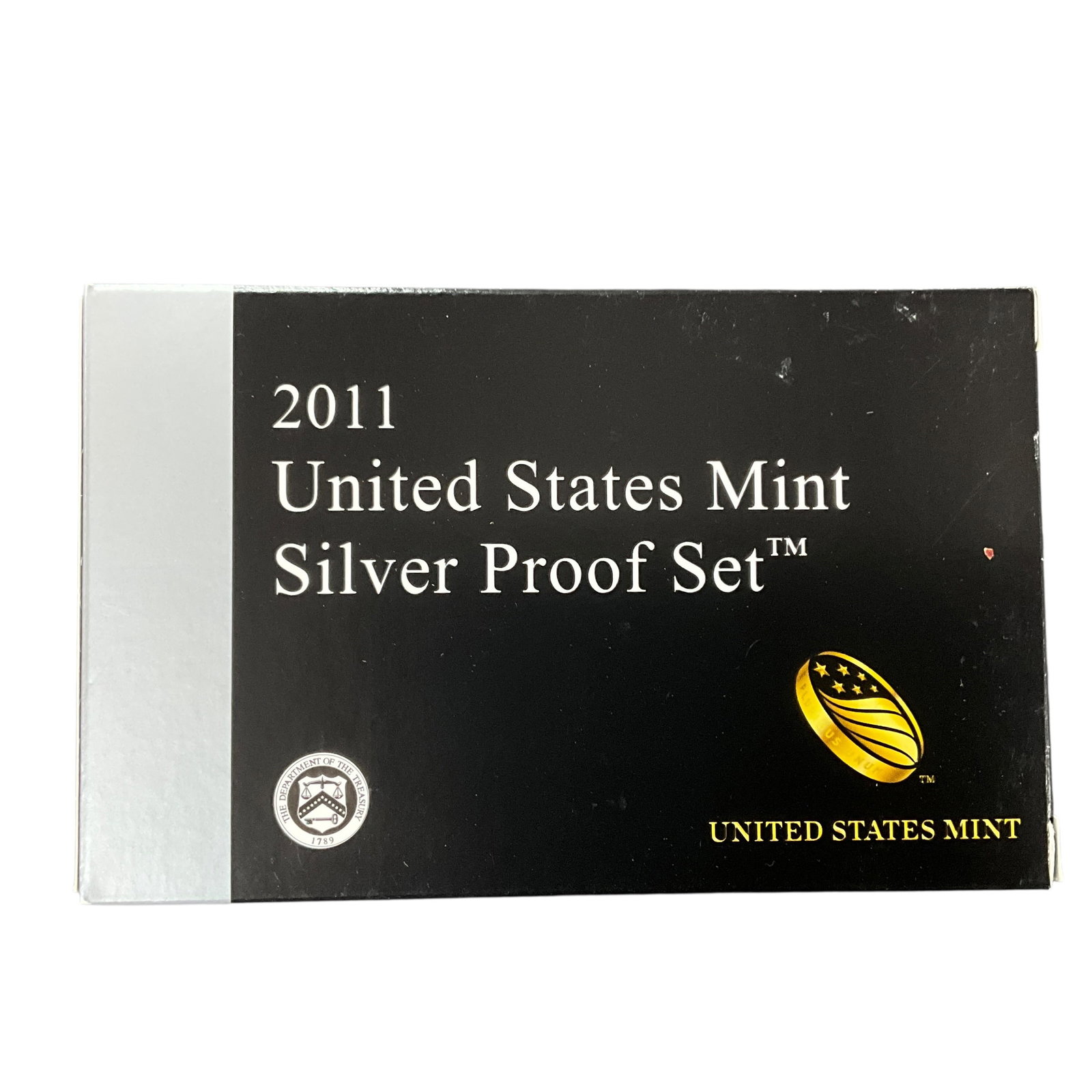 2011 United States Mint Silver Proof Set: Official 2011 United States Mint Silver Proof Set in original government packaging.