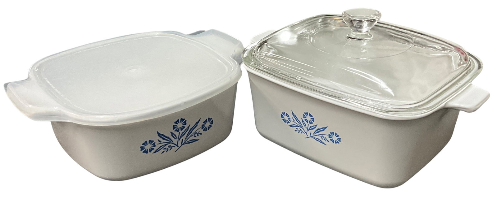 Corning Ware Blue Cornflower Baking and Serving Group - 2