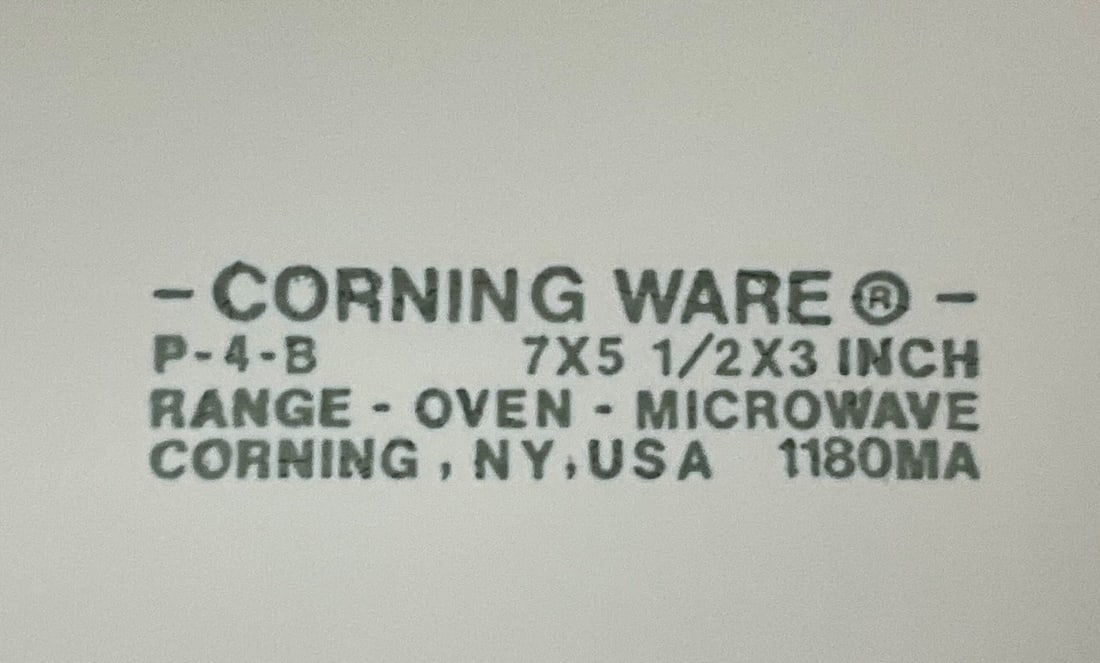Corning Ware Blue Cornflower Baking and Serving Group - 3