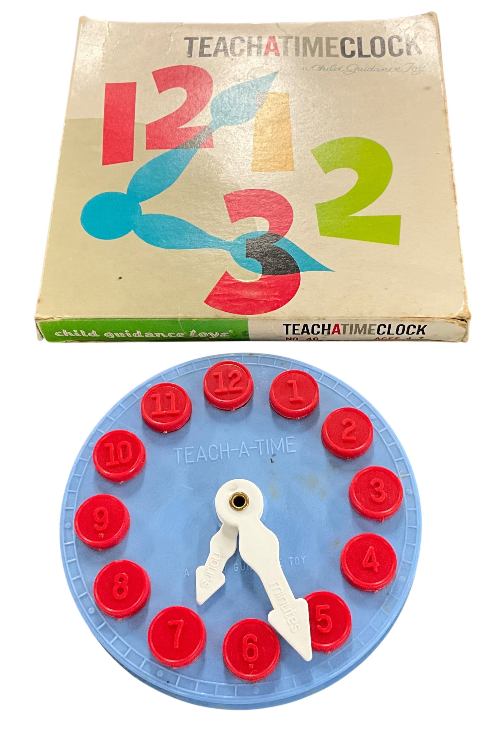 Archer Plastics Teach-A-Time Clock No. 40