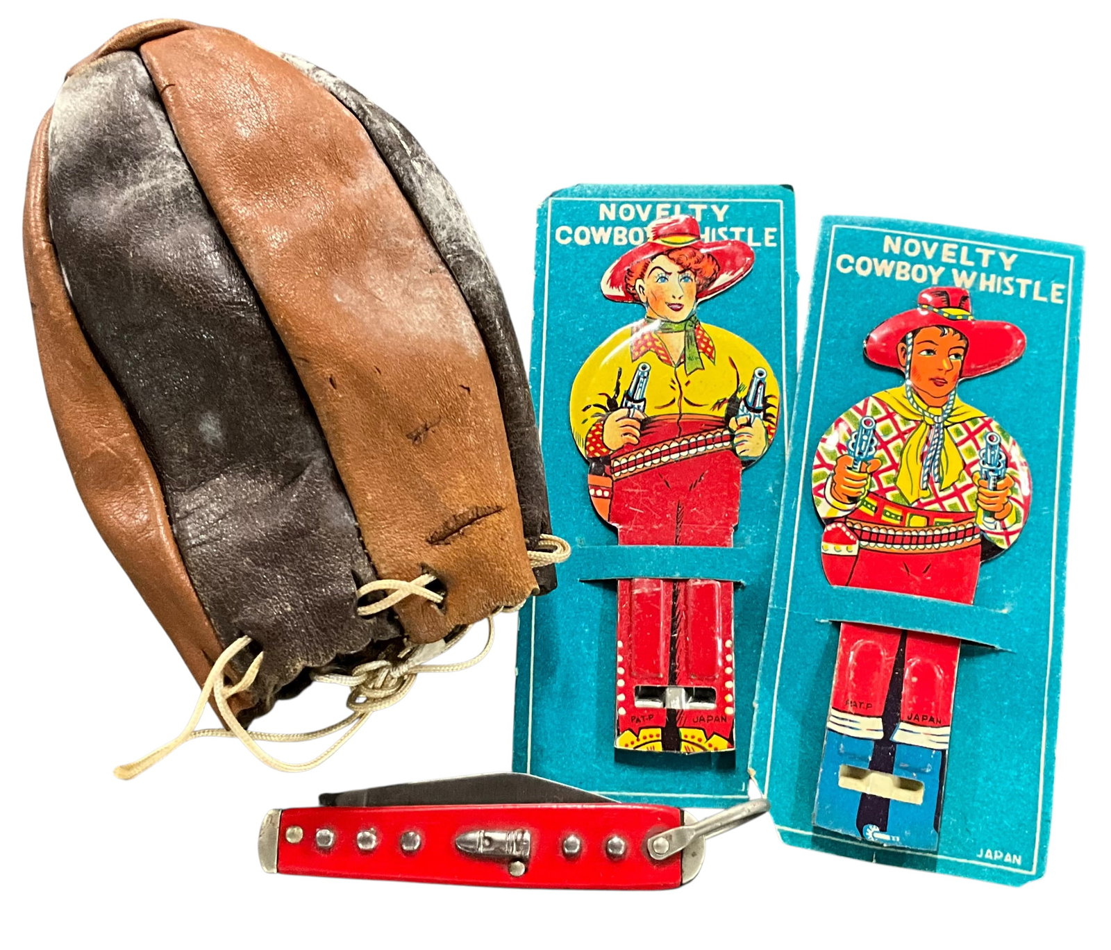 Lone Ranger Knife, Marbles & Cowboy Whistles (1 of 12)