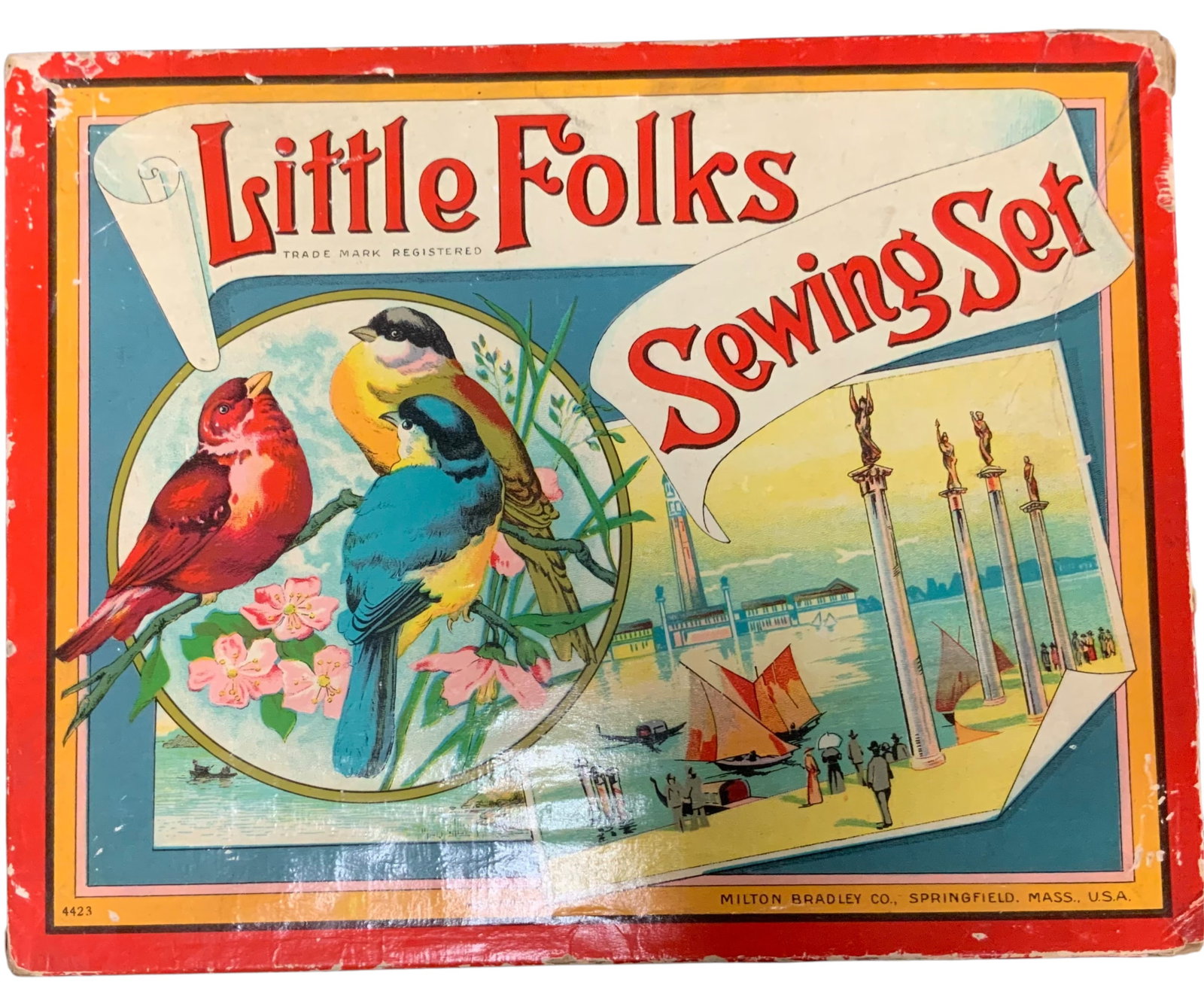 Milton Bradley Little Folks Sewing Set