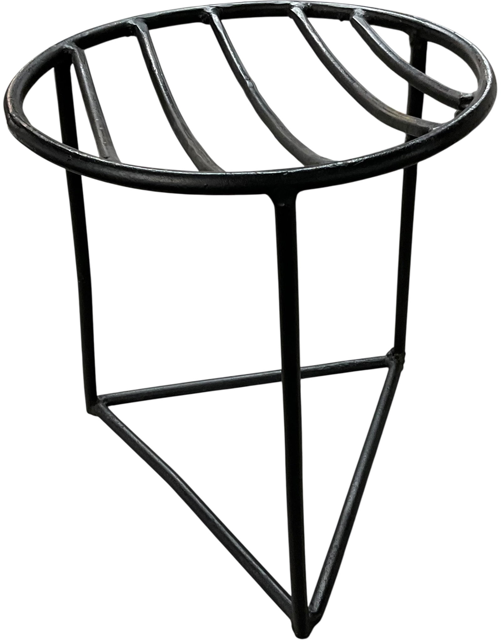 Wrought Iron Circular Planter Stand