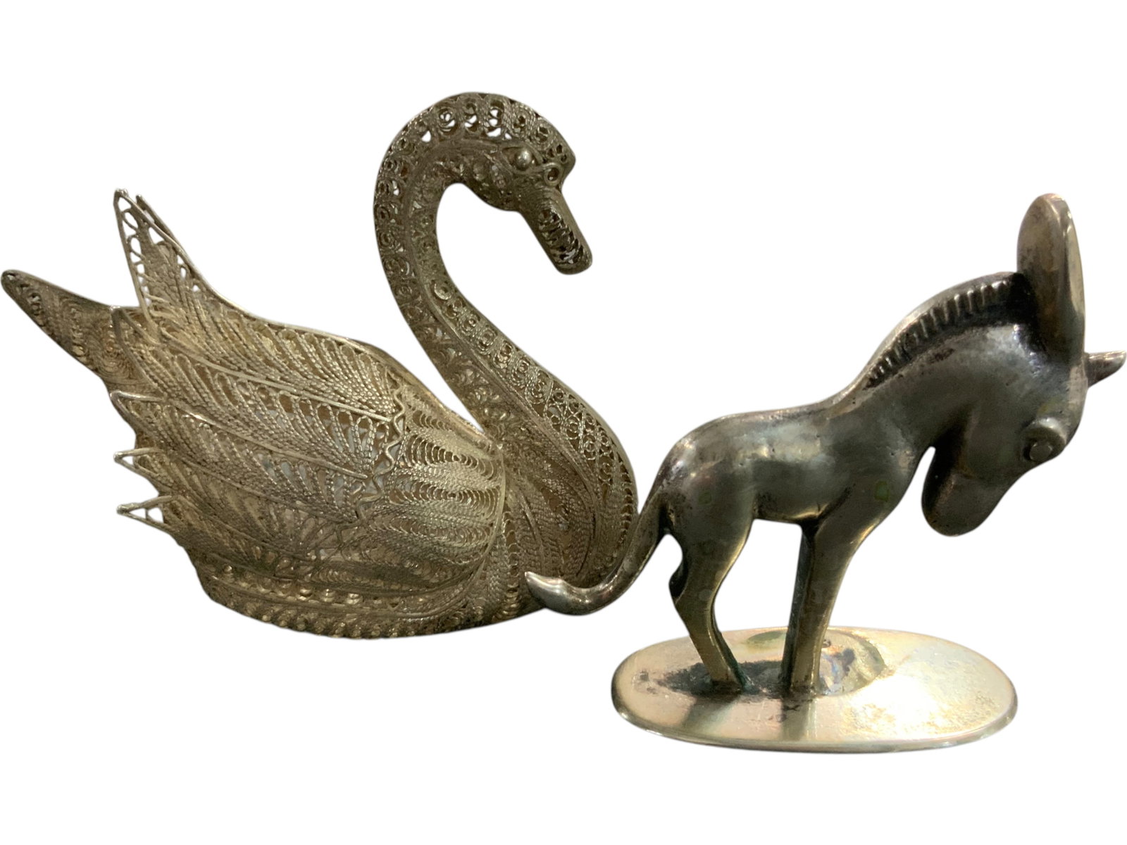 Sterling Silver Novelty Tableware Group - 3